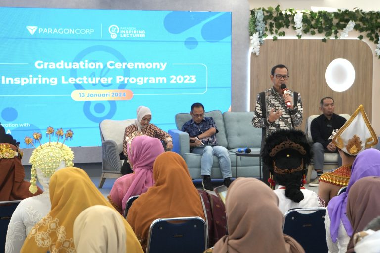ParagonCorp Gelar Graduation Inspiring Lecturer Program 2023 Untuk Apresiasi Lahirnya Dosen Penggerak Pendidikan (foto : ist)