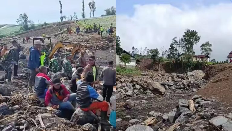 Dusun Gunung Malang Purbalingga Terisolir, Jembatan Putus saat Banjir dan Longsor Terjang Permukiman