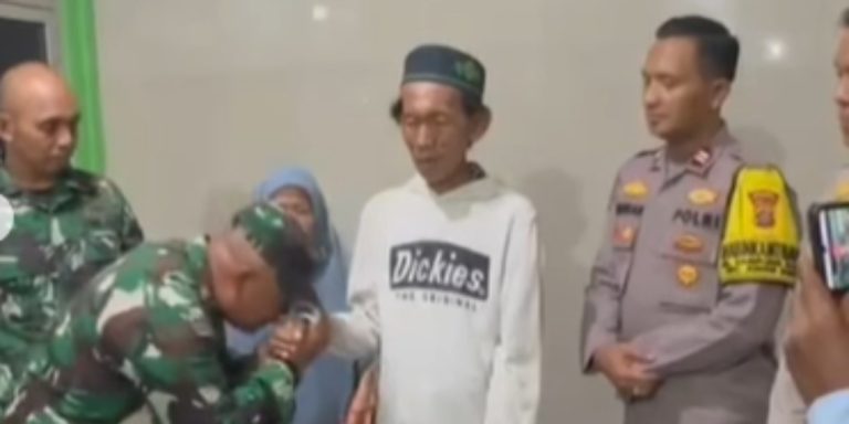 Datangi Rumah Penjual Es Jadul, Oknum Polisi-TNI Minta Maaf usai Tuduh sang Kakek Jual Makanan Pakai Bahan Spons