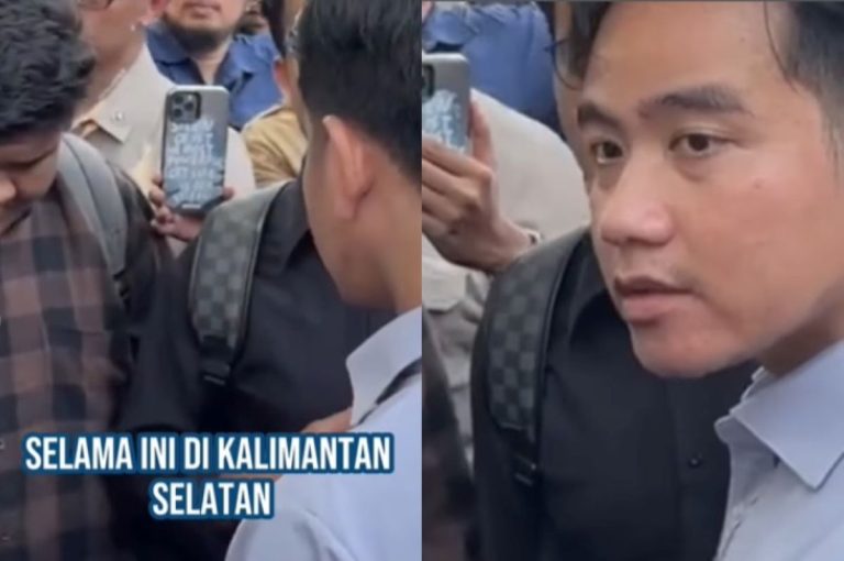 Di Hadapan Wapres Gibran, Mahasiswa Asal Kalsel Keluhkan Masalah Banjir yang Kini Telah Dianggap sebagai Rutinitas Tahunan