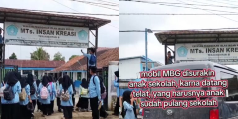 Diduga Terlambat, Mobil MBG di Bogor Pancing Sorakan Siswa MTs Gegara Datang saat Sudah Jam Pulang Sekolah