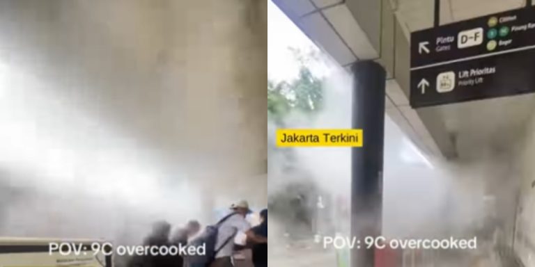 Diduga Alami Kebocoran Radiator, Bus Transjakarta Keluarkan Asap hingga Bikin Penumpang Lari Berhamburan