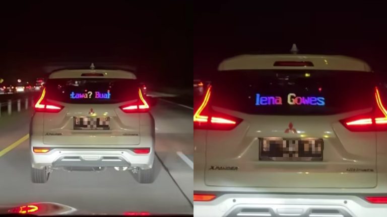 Viral Running Text di Mobil Pemudik Tuai Beragam Respons Warganet hingga Ingatkan Pengendara Lain Tetap Fokus di Jalan
