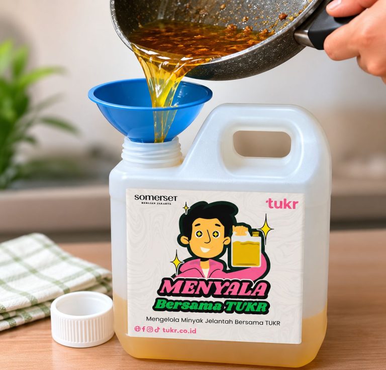 Somerset Berlian Jakarta Perkuat Komitmen Sustainable Living Melalui Program Pengelolaan Minyak Jelantah Bersama TUKR