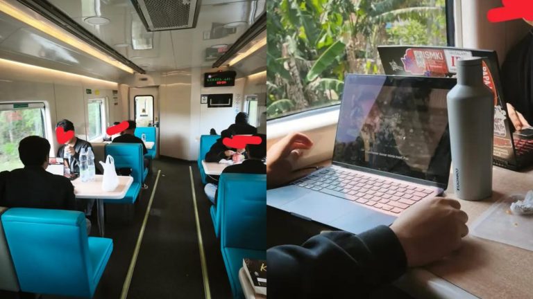 Viral Penumpang Kereta Keluhkan Restorasi ‘Berubah’ jadi Working Space, Banyak Meja Dipakai untuk Membuka Laptop