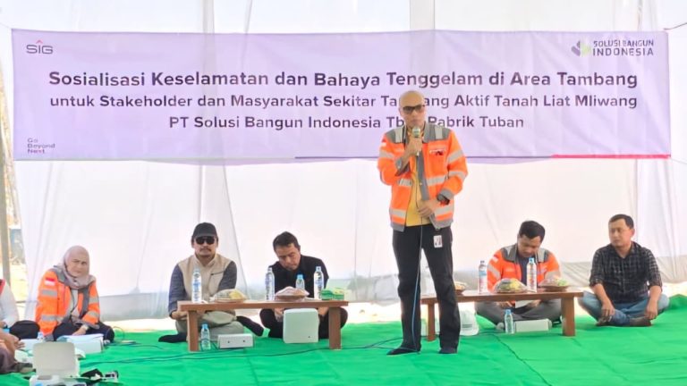 Tinggal Dekat Area Tambang, Solusi Bangun Indonesia Bekali Warga dengan Pengetahuan Keselamatan